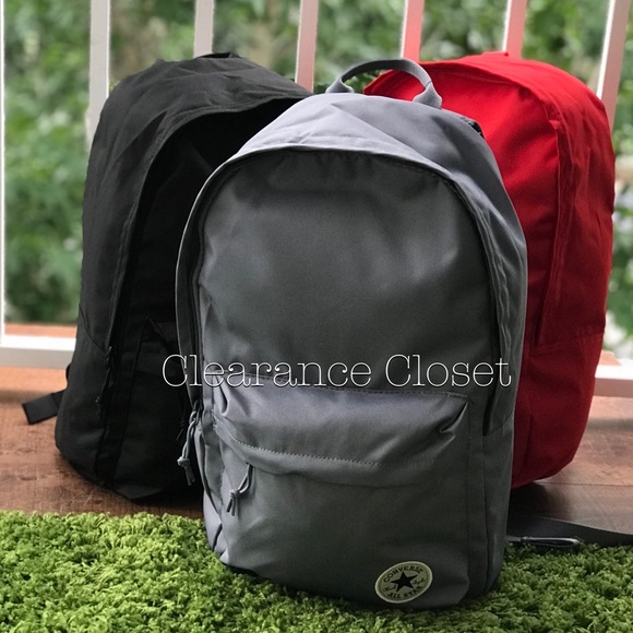 NWT Converse EDC Poly Backpack CO Grey - Picture 2 of 8